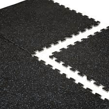 Rubber Eco-Sport Interlocking Tiles