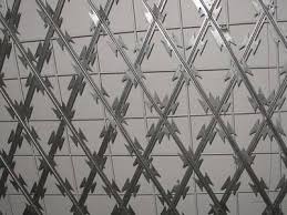 Welded Razor Wire Fence.