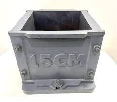 Concrete Iron Cube Mould 150mm X 150mmx150mm.