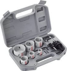 9 Piece Bi-Metal Hole Saw Set