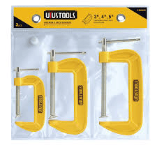 PRG301 C-Clamp 3 Pc Set