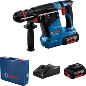 Bosch GBH 187-LI Professional Cordless Rotary Hammer with ONECHUCK