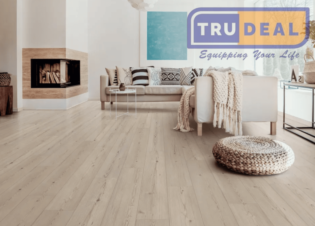 SPC flooring living room Nairobi Kenya