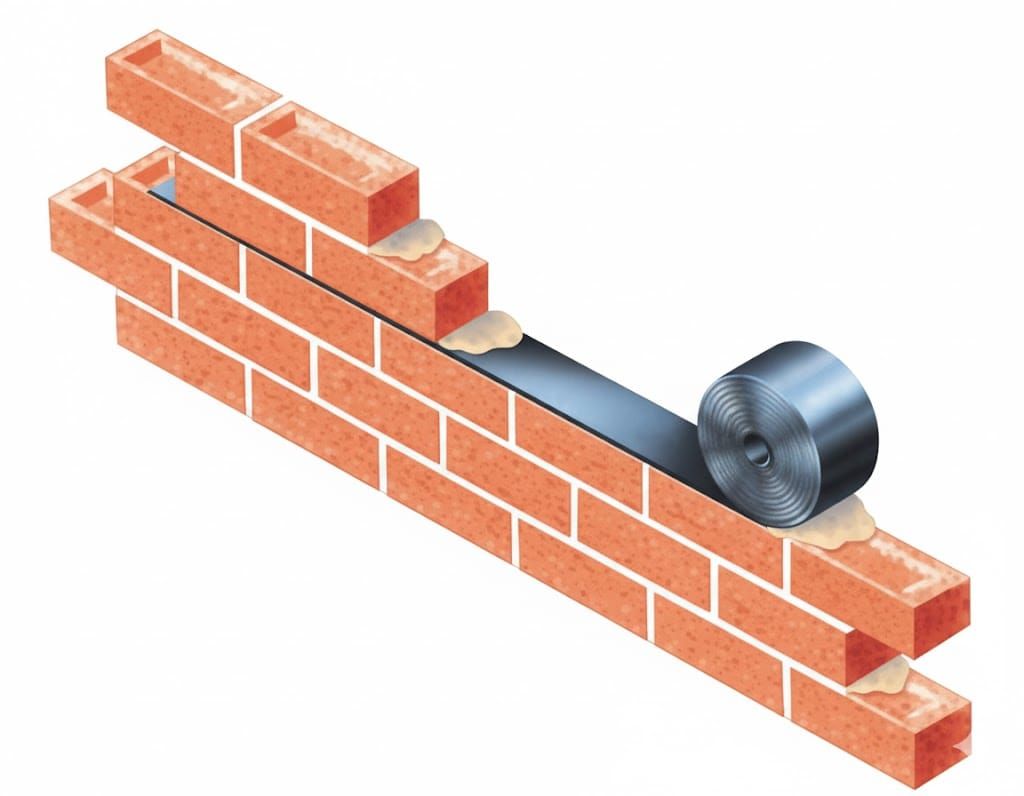 Visual guide showing the difference between DPC and DPM used in Kenyan construction.